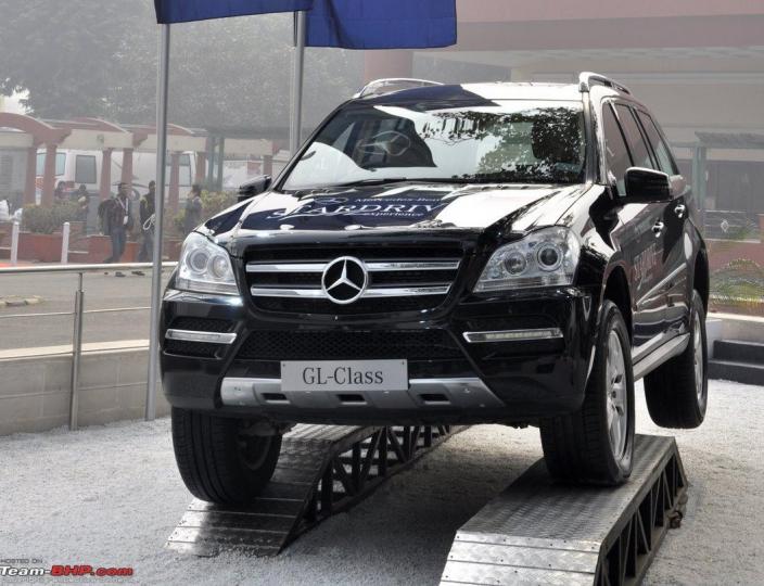 Mercedes gl india team bhp #2