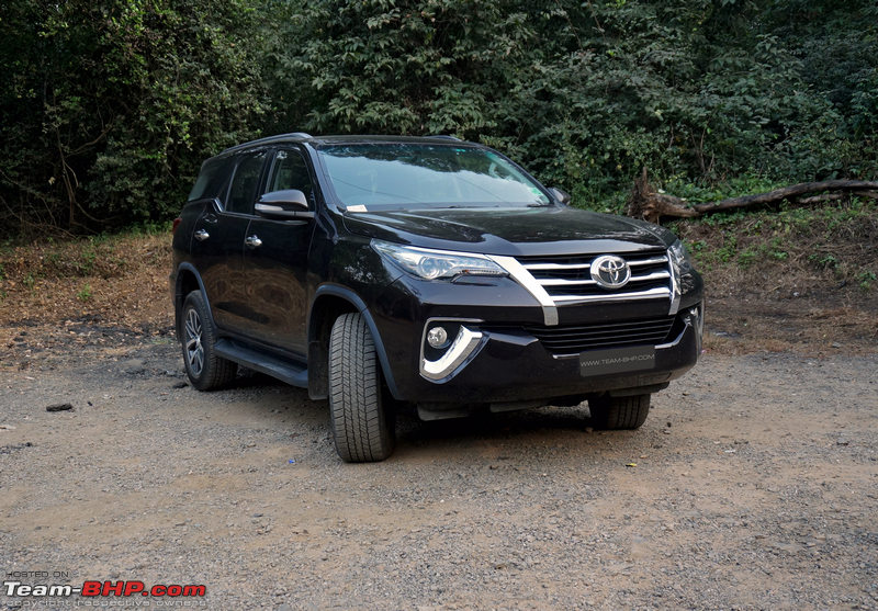Toyota Fortuner Official Review Team Bhp
