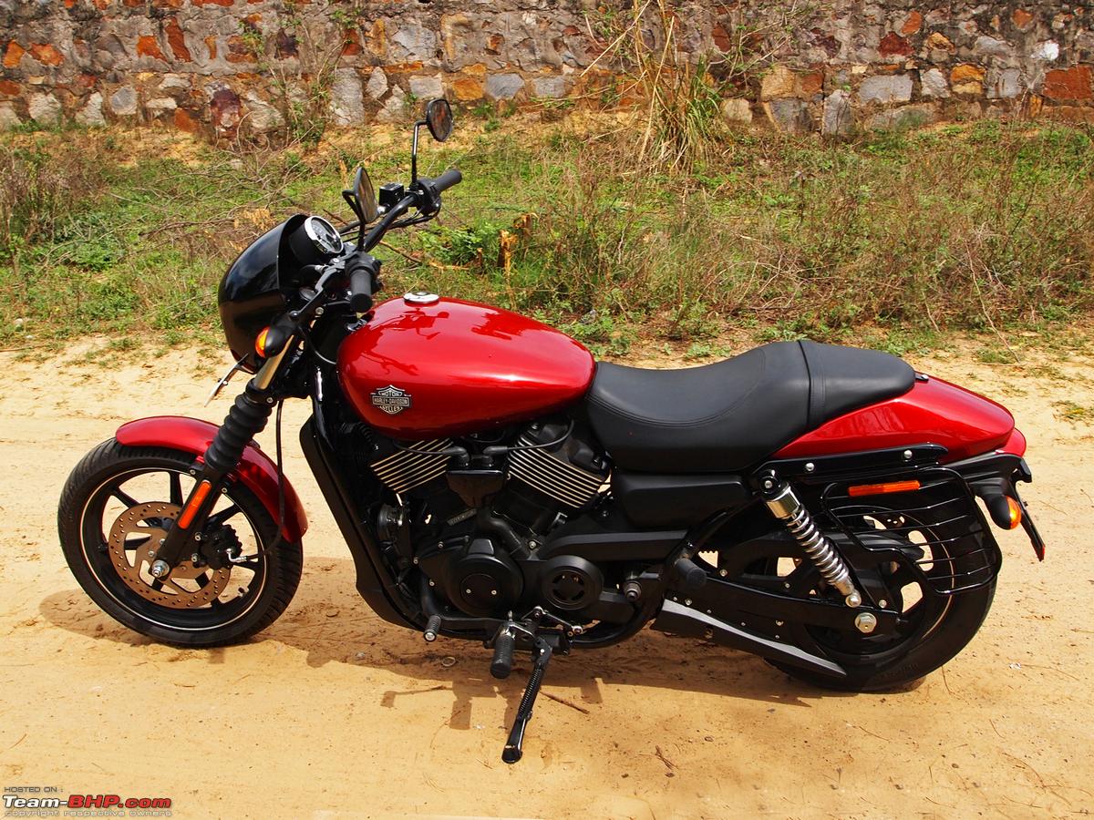 bhp of harley davidson street 750