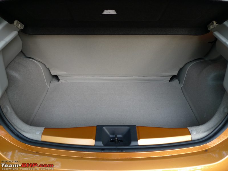 Nissan micra trunk space