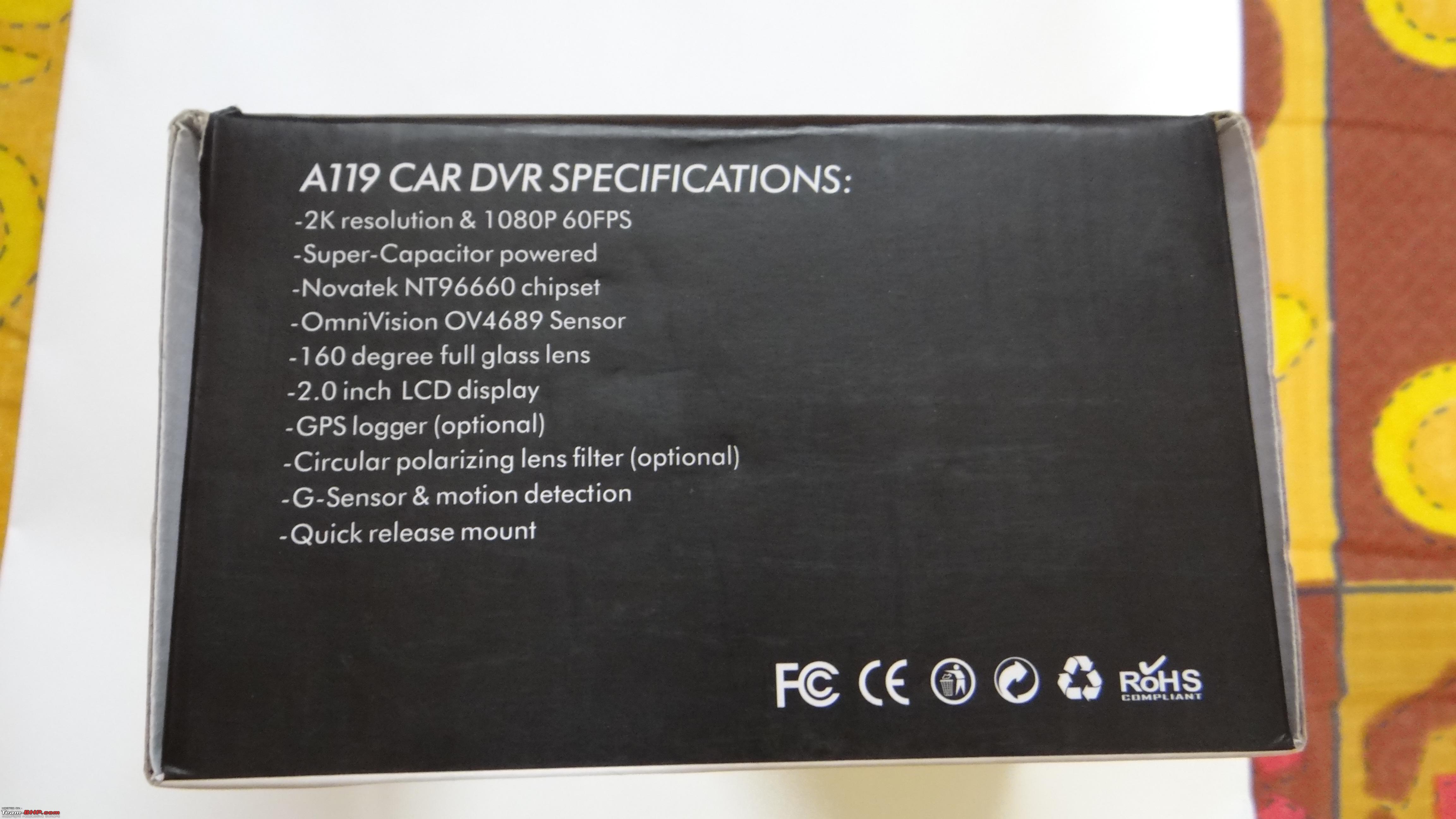 The Dashcam / Car Video Recorder (DVR) Thread - Page 85 - Team-BHP