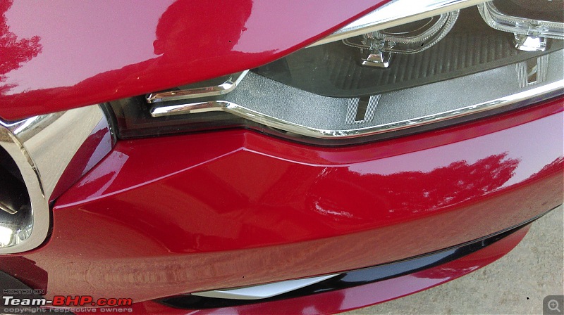 Bmw bumper repainting #4