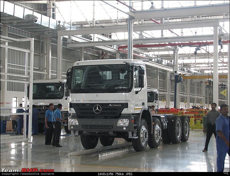 Mercedes plant in chakan