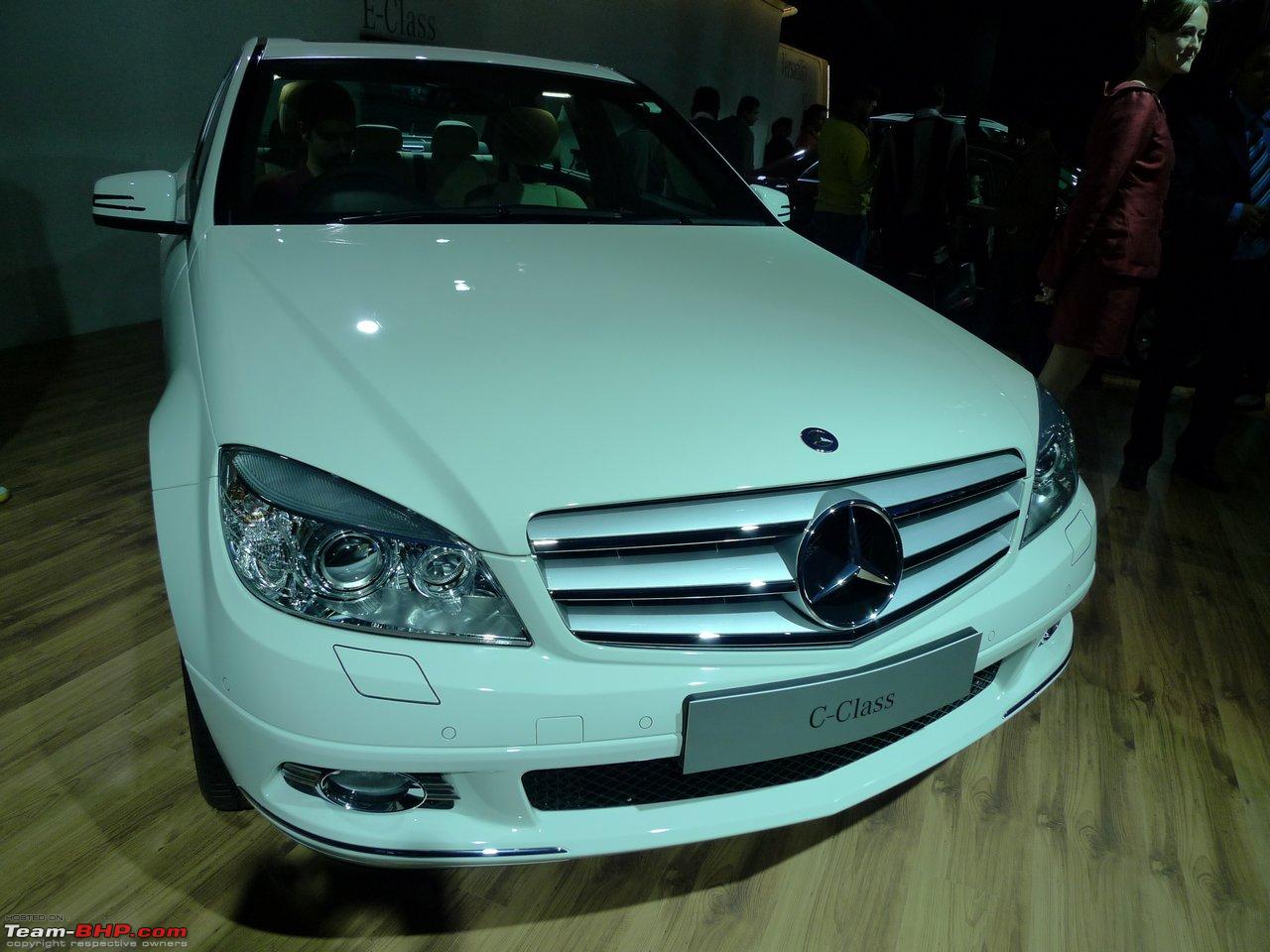 Mercedes Benz at the Auto Expo
