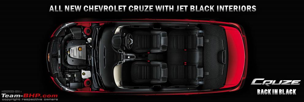 chevy cruze black. Chevy Cruze now available with