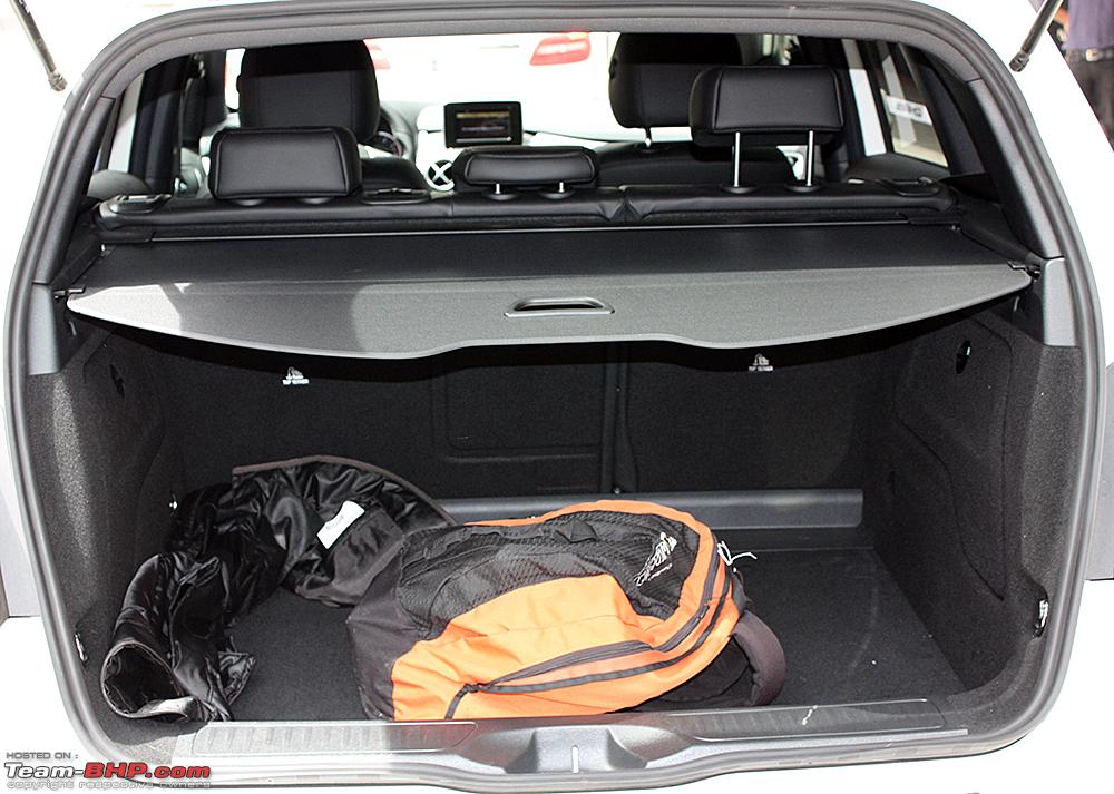Mercedes b class luggage space #2