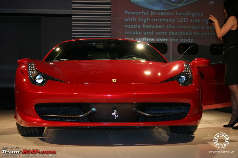 The all new Ferrari 458 Italia