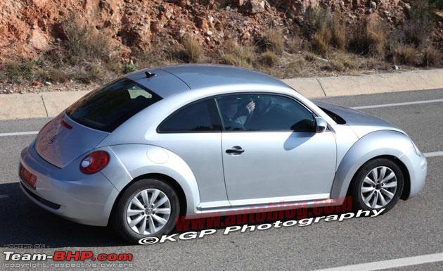 new beetle 2012 spy shots. 2011-12 VW Beetle spied camo