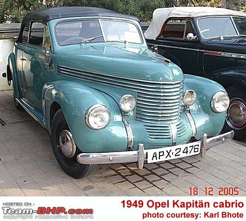 There were no Opel Kapit ns made from 19411942 and 19441947