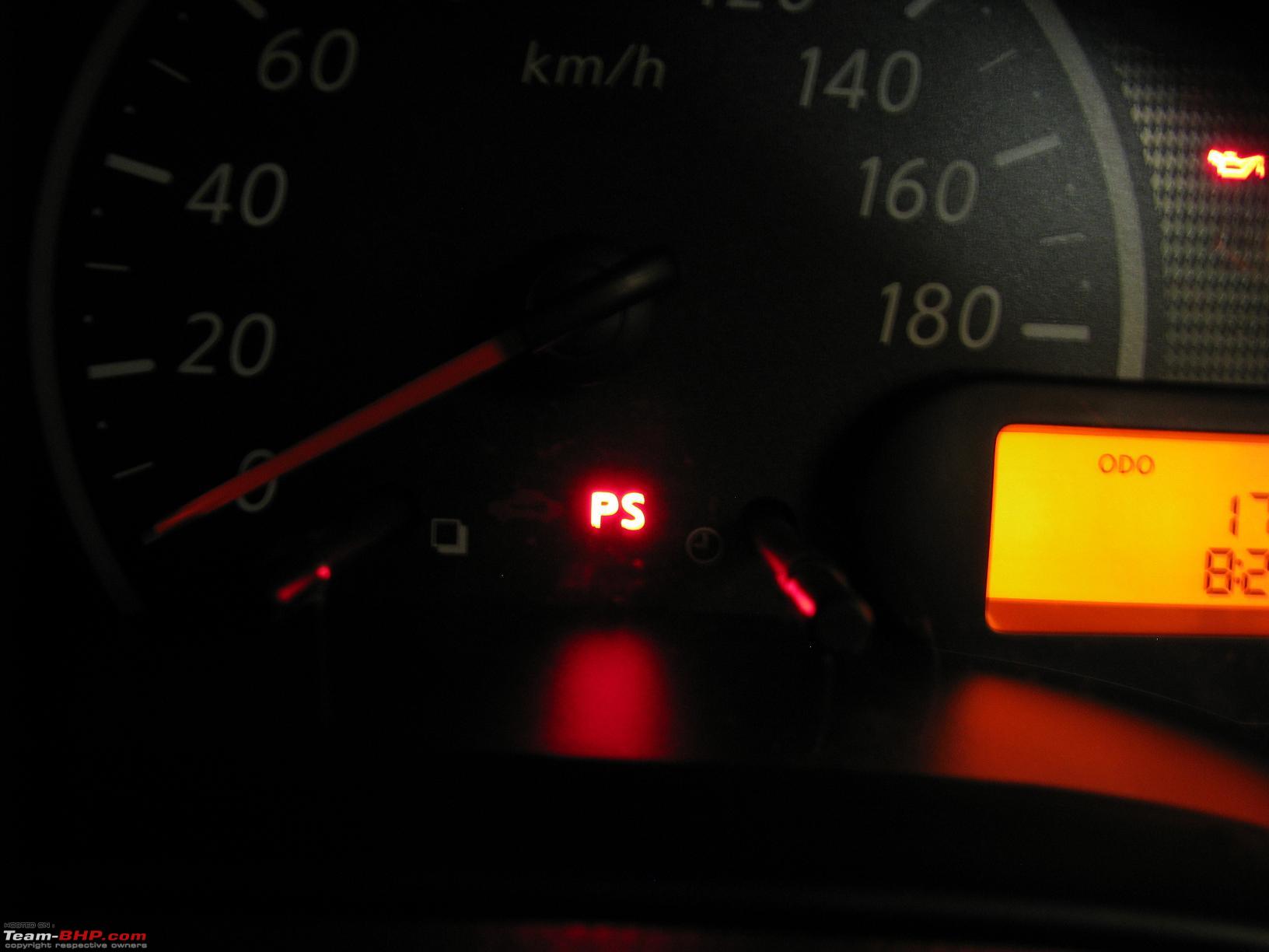 Nissan micra power steering light #6