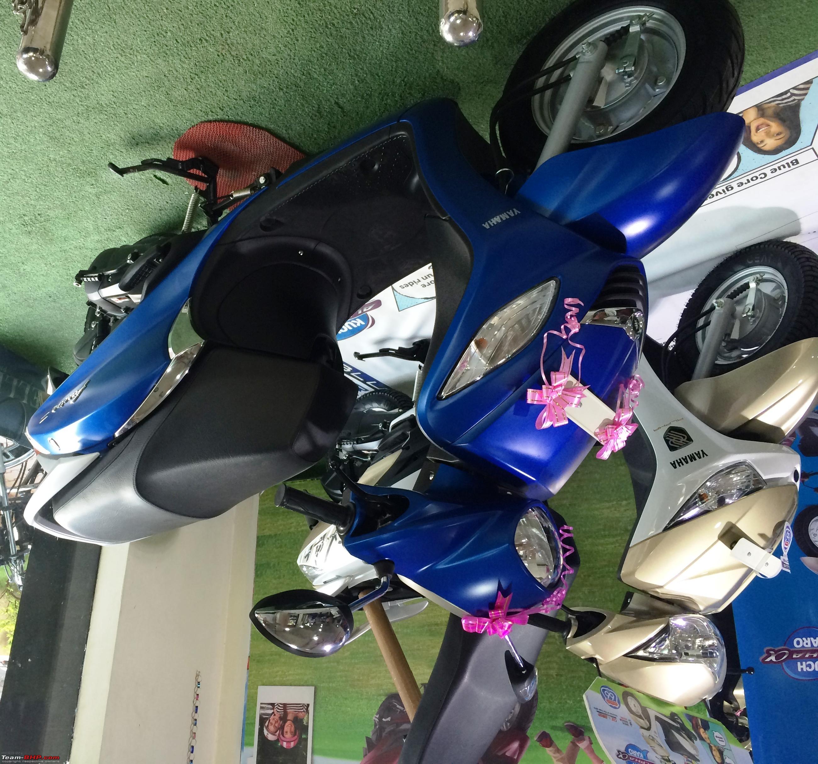 yamaha new model scooty fascino