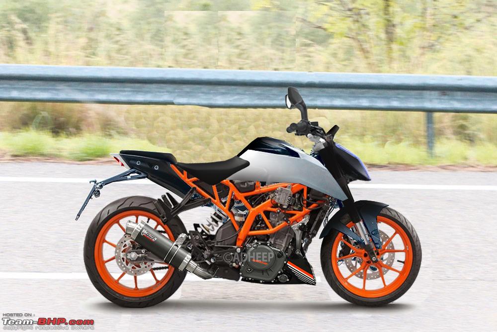2017 KTM Duke 390 caught on test! - Page 3 - Team-BHP