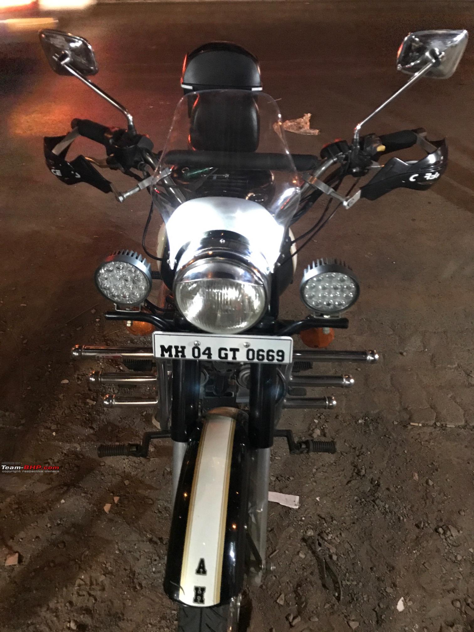 royal enfield classic 500 windshield