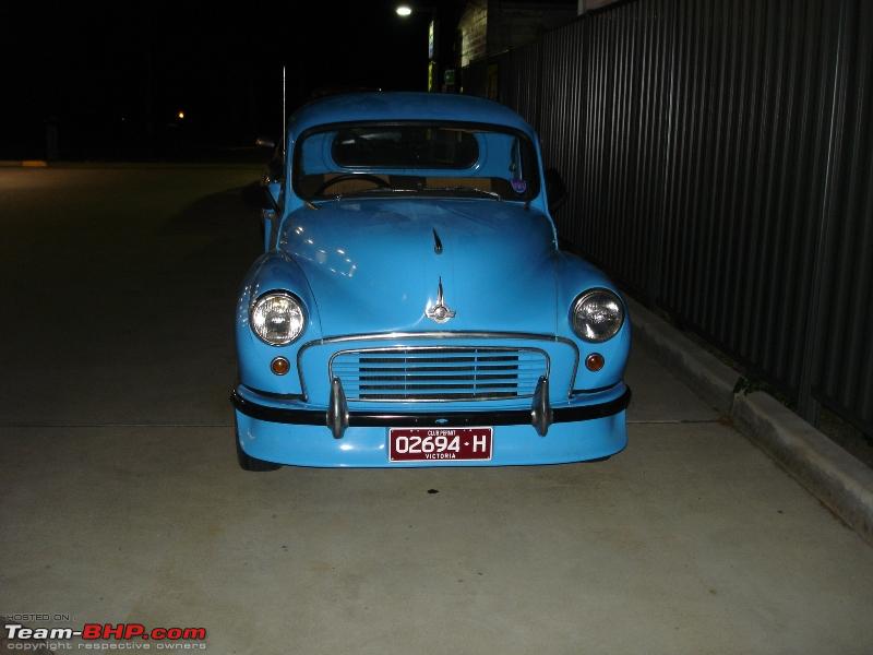 Here are some pics of a hot rodded or custom Morris Minor Ute shot in 