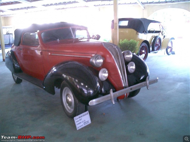 1937 Hudson Terraplane Pranlal Bhogilal Collection Auto World Dasthan 