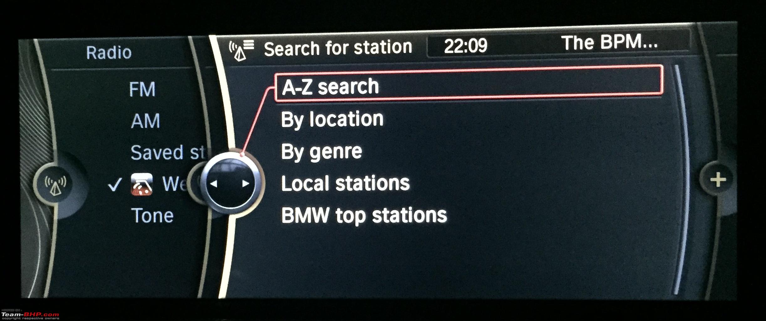 Bmw connected app web radio #2