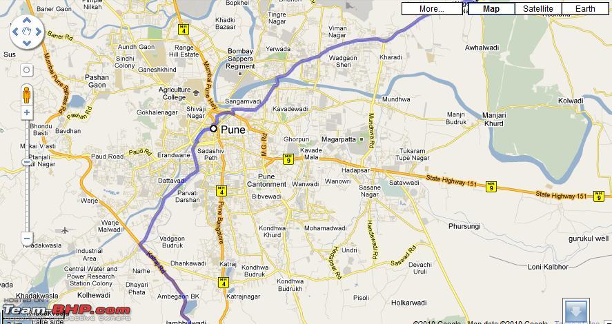 Pune Detailed Map