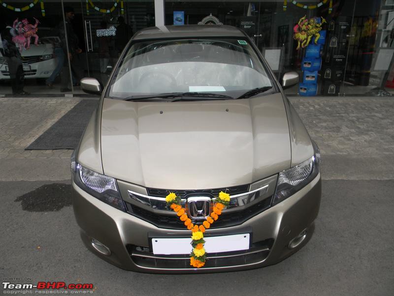 Bold beige honda city 2011 #4