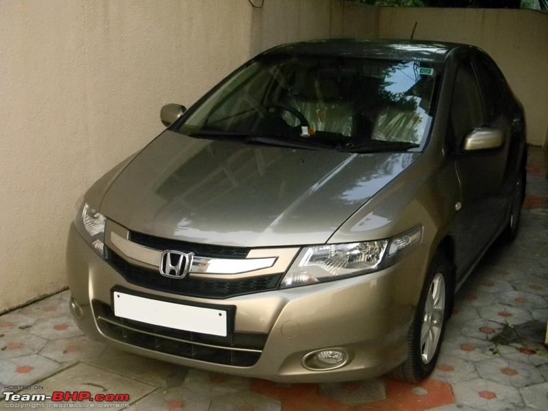 Honda city in bold beige colour #4