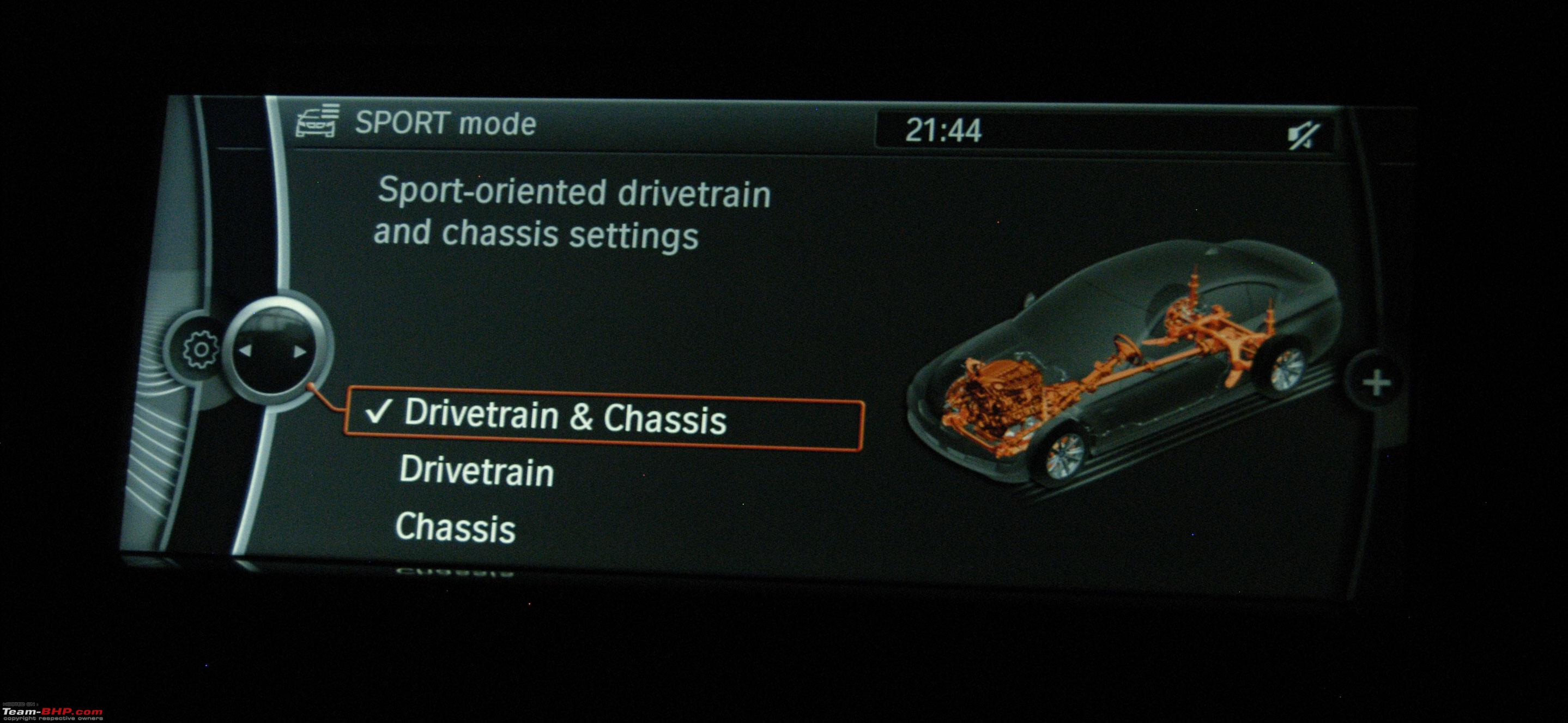 Bmw sport mode #6
