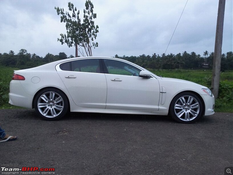 Jaguar Xf White