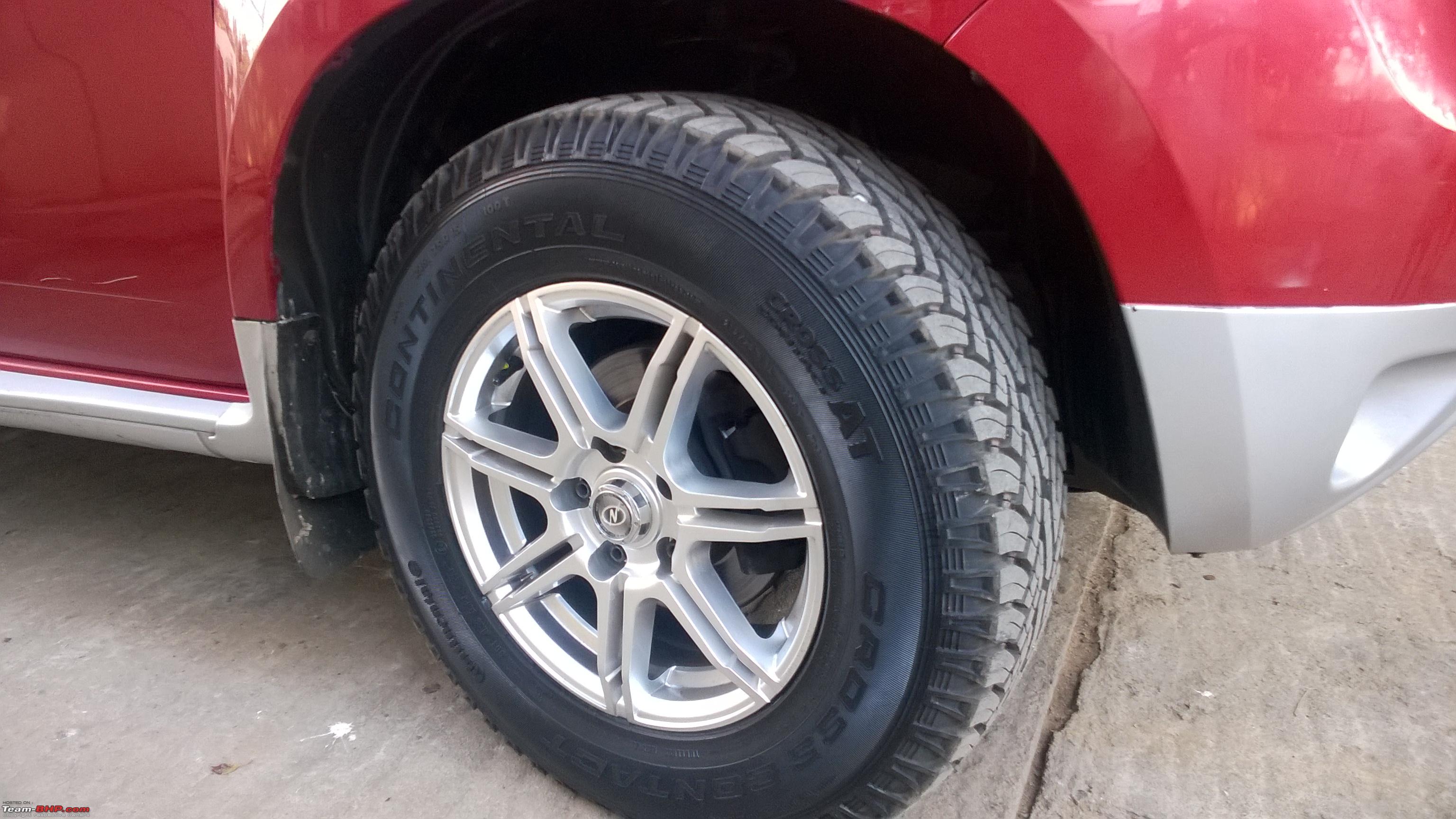 Renault Duster : Wheel & Tyre Upgrade - Page 5 - Team-BHP