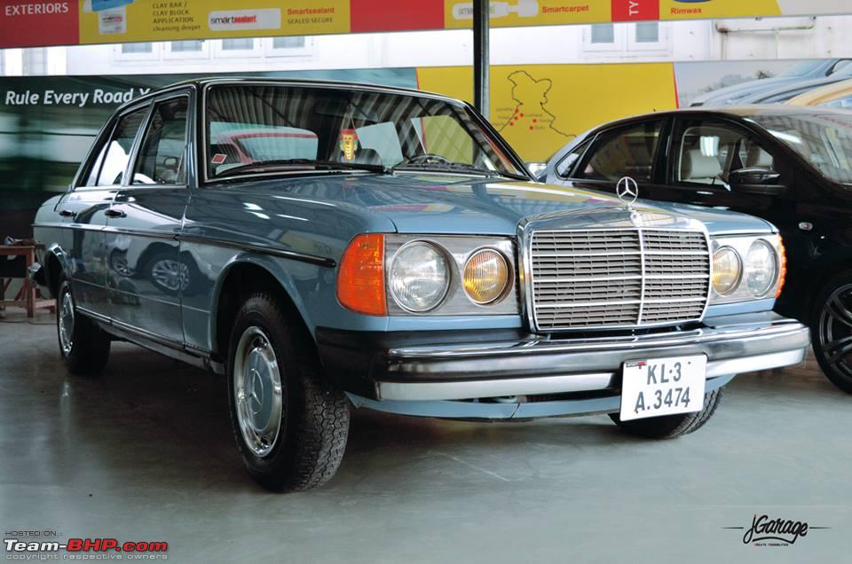 Vintage mercedes cars in india #1