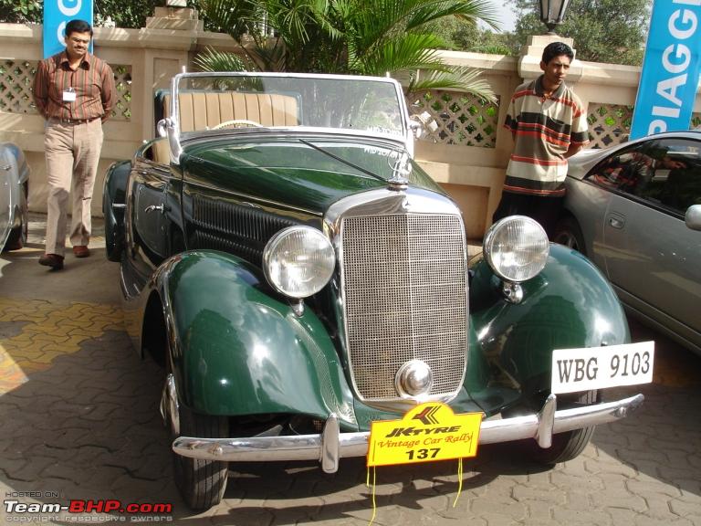 Vintage Classic Mercedes Benz Cars in India TeamBHP