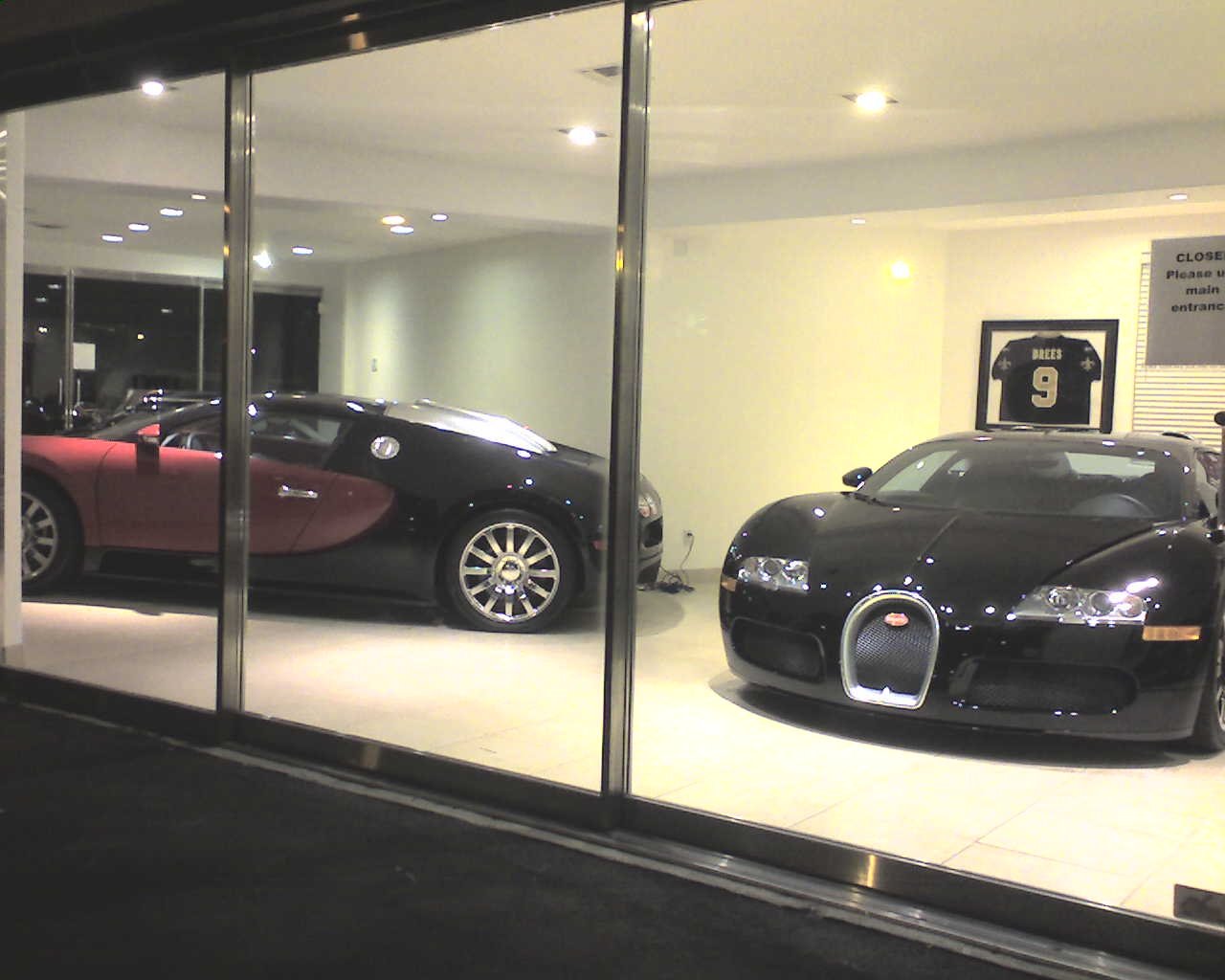bugatti showroom