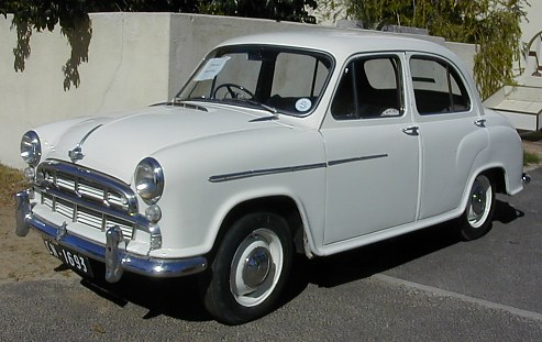 Thsi i think is the 195455 Morris Oxford You can read more about them and