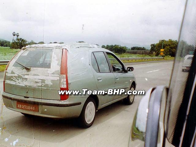 The Tata Indica Station Wagon as it was referred to before its launch