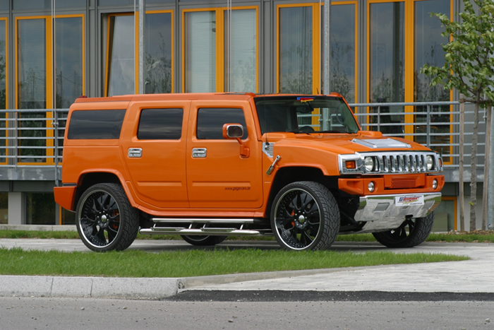 Here is a Tuned Hummer H2 from a German Tuner Geigercars