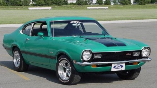 This my friends is a 1974 Ford Maverick twodoor coupe