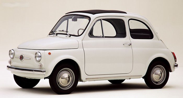 This is a 1959 Fiat500 This is a 1959 Fiat600