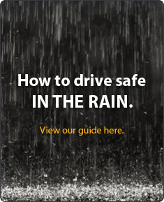 How to drive safe in the rain