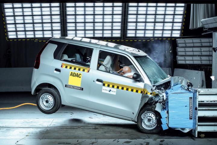 Maruti WagonR Score 1 Star in NCAP Safety Rating