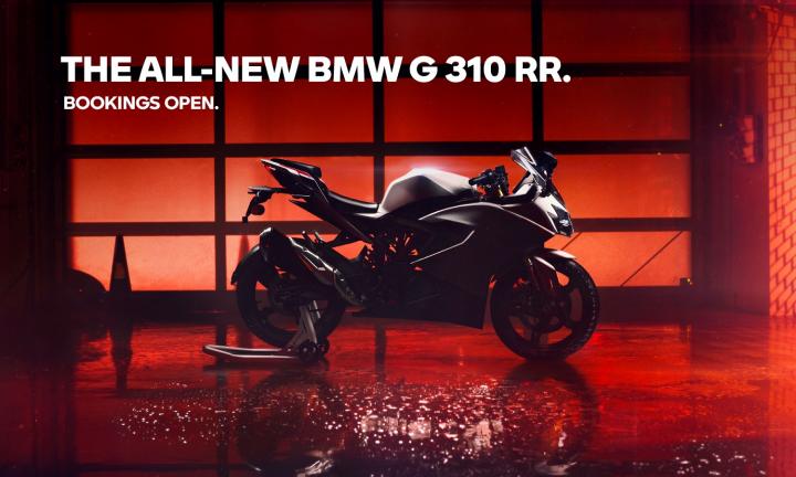 BMW G 310 RR pre-bookings open 