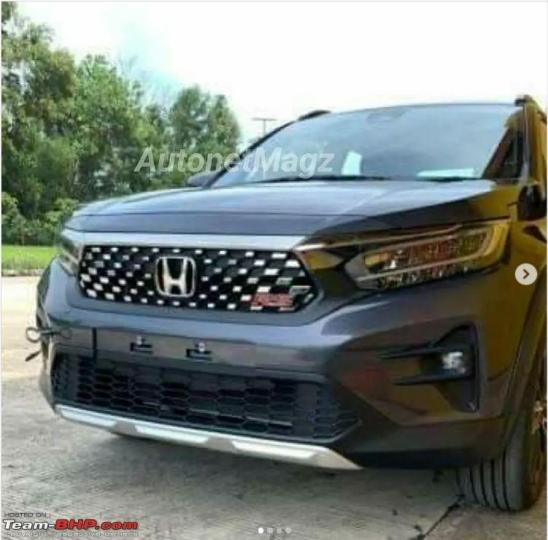 Is this the Honda Amaze-based compact SUV for India? 