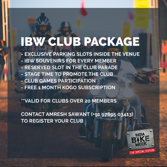 India Bike Week 2021 registration & ticket sales open 
