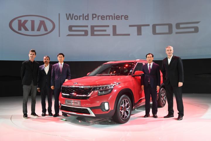Kia unveils the Seltos SUV in India 
