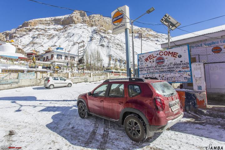 3 Renault Duster AWDs go on a 2 week winter road trip to Spiti valley 