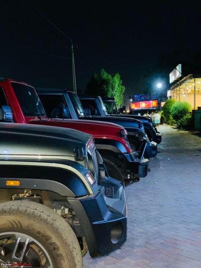 5 Mahindra Thars go on a 2800 km road trip across 3 Indian states 