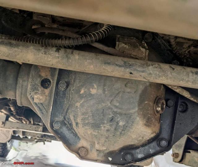 2021 Force Gurkha: Fixing a rear differential spreader hole oil leak 
