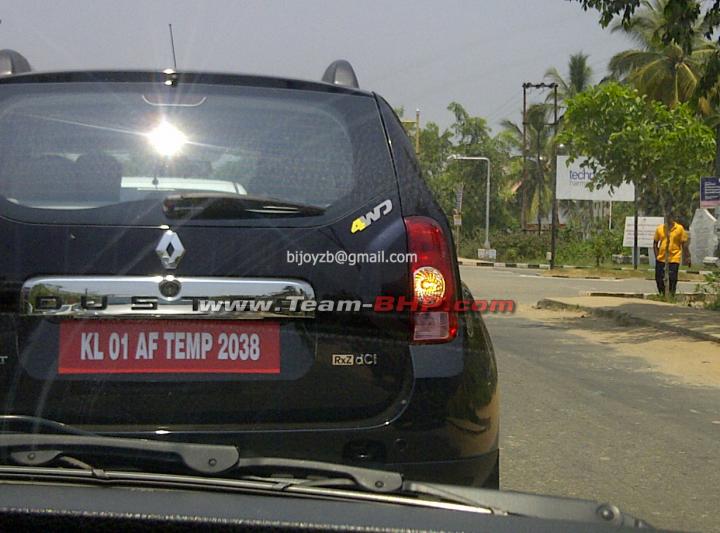 SCOOP! Renault's 4WD Duster spotted in Trivandrum 