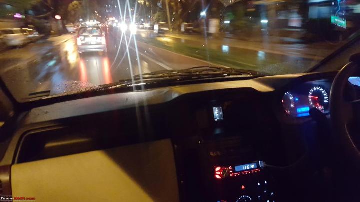 Night driving: Need glare protection from highbeam headlights 