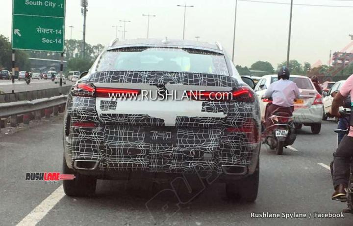 3rd-gen BMW X6 spotted testing in India 