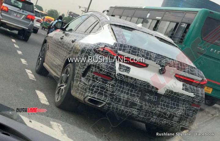 3rd-gen BMW X6 spotted testing in India 