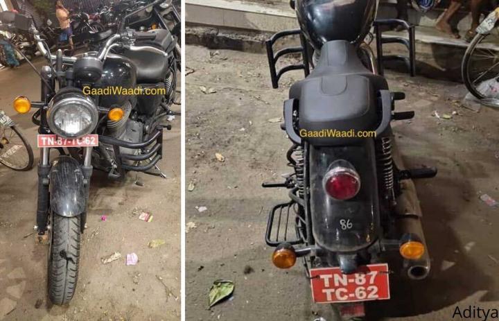 More images: Next-gen Royal Enfield Thunderbird spied 