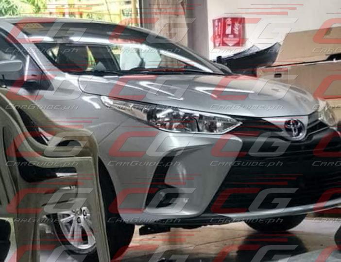 Toyota Yaris facelift leaked 
