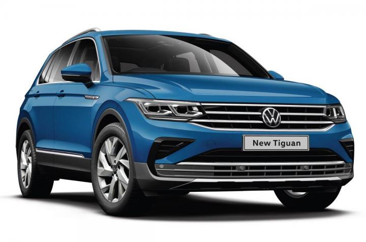 Volkswagen reveals 2021 Tiguan facelift for India 
